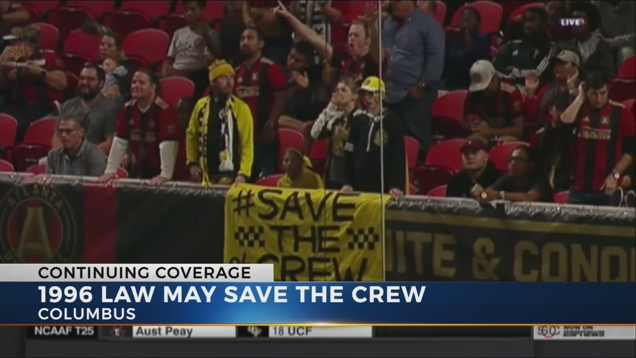 1996 law may save the Columbus Crew