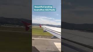 Beautiful landing  In Guarulhos São Paulo.        اجمل هبوط في ساو باولو