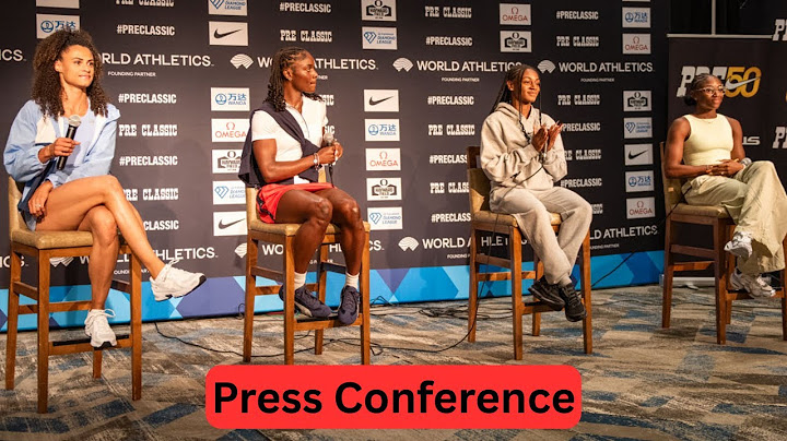 Sha’Carri Richardson & Sydney McLaughlin-Levrone interview with Melissa Jefferson & Julien Alfred