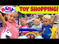 🛍Baby Born Twins Go Toy Shopping At Ross, T.J. Maxx & Target Store With Skye & Caden! 🚗