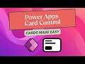 The New Power Apps Card Control!