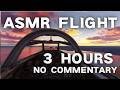 ASMR Flight ✈️ | 3 Hours Around the World | Relaxing Cockpit Journey (No Commentary)