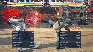 TEKKEN8: Patch v1.05 - Shaheen 12F Punish F23 Get BIG BUFF At +20