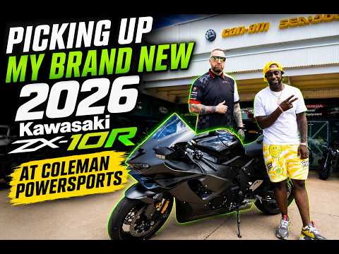 PICKED UP MY NEW 2026 ZX10R 🙌🏾🙌🏾🙌🏾
