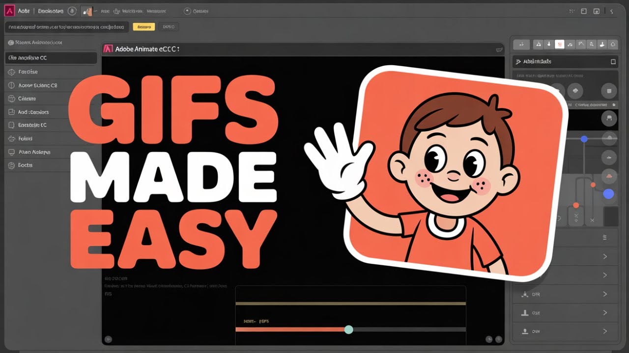 Adobe Animate cc Tutorial In Hindi : Gif & Filters - YouTube