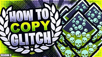 How To Duplicate Your Badge & Trackers | Apex Legends Season 3 (PC/PS4)