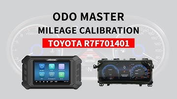 OBDSTAR OdoMaster Toyota R7F701401 Encrypted MCU Mileage Correction on Bench- OBDII365