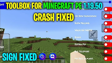 Toolbox For 1.19.50 MCPE Sign In Fixed | No Ads | Sign In fixed in 1.19+ toolbox by Abhi yadav gamer