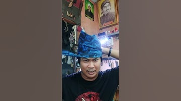 CARA IKAT KEPALA BADUY LOMAR TALOPONG #baduycantik #baduyluar