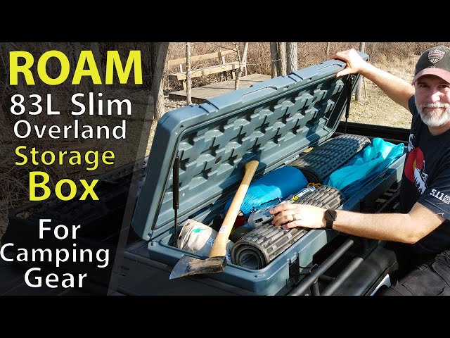 ROAM 83L Camping Cargo Box / INSTALL and REVIEW 