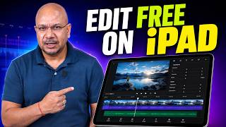 Free Video Editing Software on iPad...How I edited an iPhone video on iPad with external audio sync screenshot 3