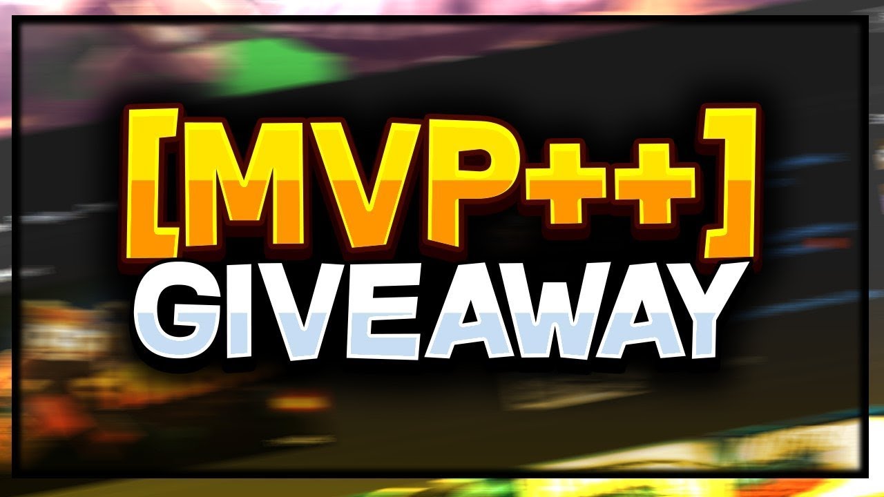 2 MVP++ or Rank Upgrade Giveaway | Hypixel Duels - YouTube