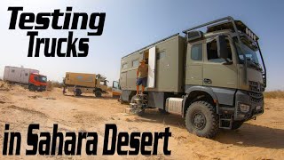 Testing Expedition Trucks in Sahara Desert ► | Morocco Travel Vlog