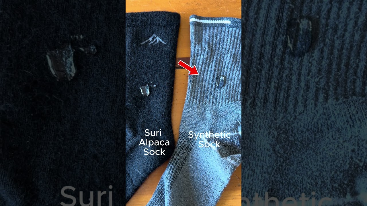 Moisture Wicking Suri Alpaca Socks