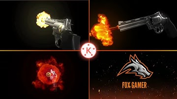 GUN FIRE INTRO || WITH FIRE PARTICLES | Kinemaster Tutorial ||ANJANAN EDITZ @ ASP | Android IOS