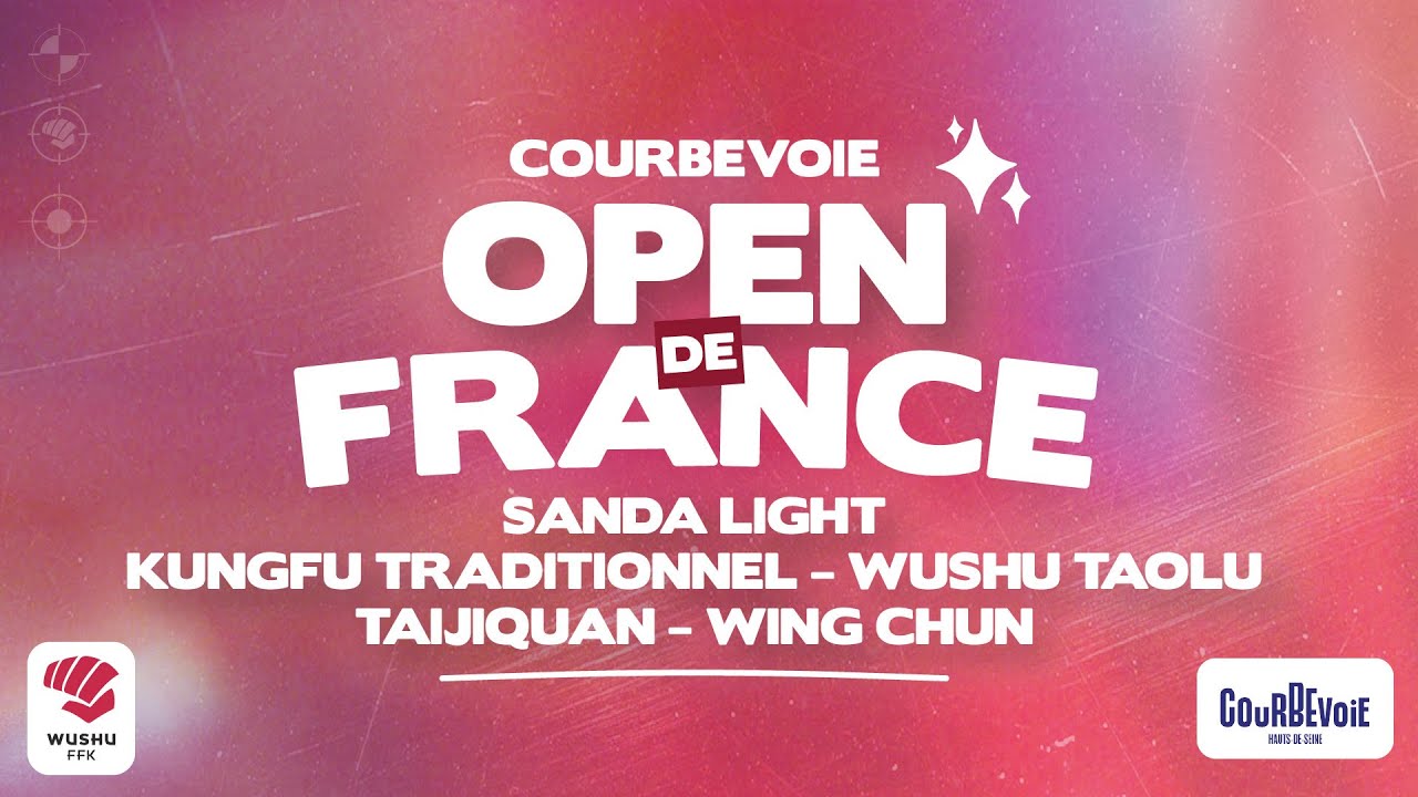 [Sanda & Sanda Light – Tapis 2] Open de France Wushu (Courbevoie)