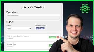 PROJETO de React JS para INICIANTES  Faça uma To Do List do zero!