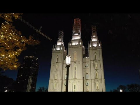 Video: Lampu Krismas di S alt Lake City