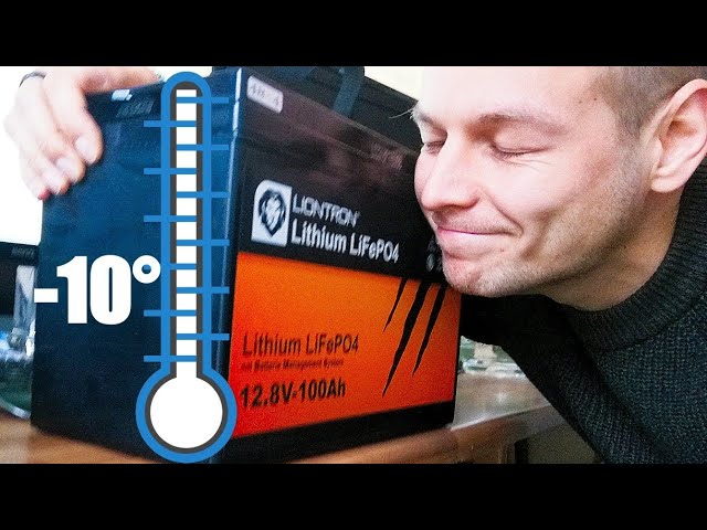 Macht die Lithium Batterie bei Kälte Probleme im Camper? LifePO4 Akku Test  bei Frost - YouTube