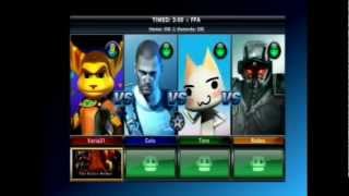 PlayStation All-Stars Battle Royale - Ratchet Arcade Playthrough