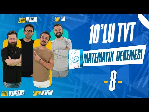 345 YAYINCILIK 10'LU TYT MATEMATİK DENEMESİ | 8