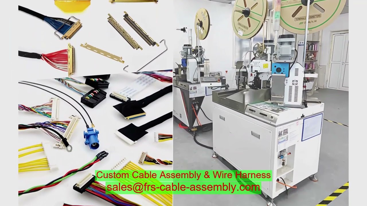 Производитель кабельных жгутов Кастомная сборка кабеля I-PEX 20453-230T-02 Conductix Wampfler Кабель