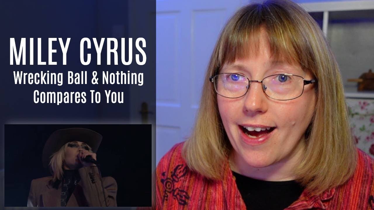 Vocal Coach Reacts to Miley Cyrus 'Wrecking Ball & Nothing Compares 2 U' LIVE