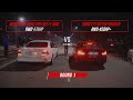 BMW M235i VS MBenz W211 E55 AMG || BMW E34 VS IMPREZA GC8