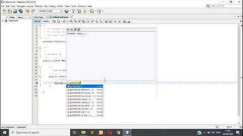 JAVA : "Hello World"