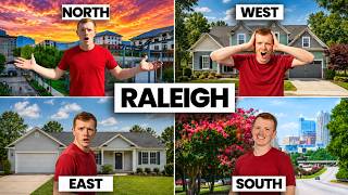 Living in Raleigh NC North vs South vs East vs West