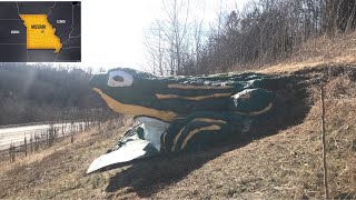 Route 66 Roadside Wonder Missouri s Giant Frog