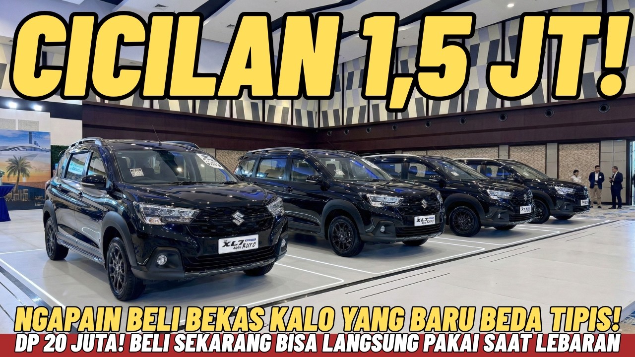 KALO GINI TERUS SUZUKI BISA RUGI! XL7 SUDAH TERLALU MURAH CICILAN CUMA 1,5 JUTA BERAASA NYICIL MOTOR