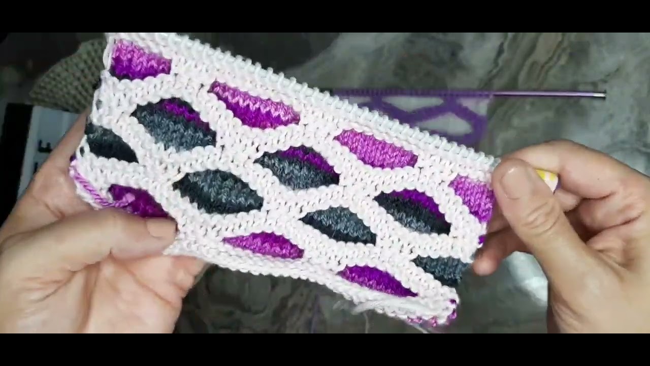 Kastirmali Örgü Modeli Bere&Hirka&Battaniye