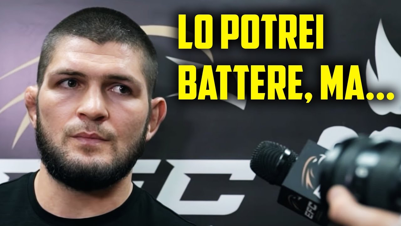 KHABIB RISPONDE ALLE PROVOCAZIONI DI KHAMZAT CHIMAEV
