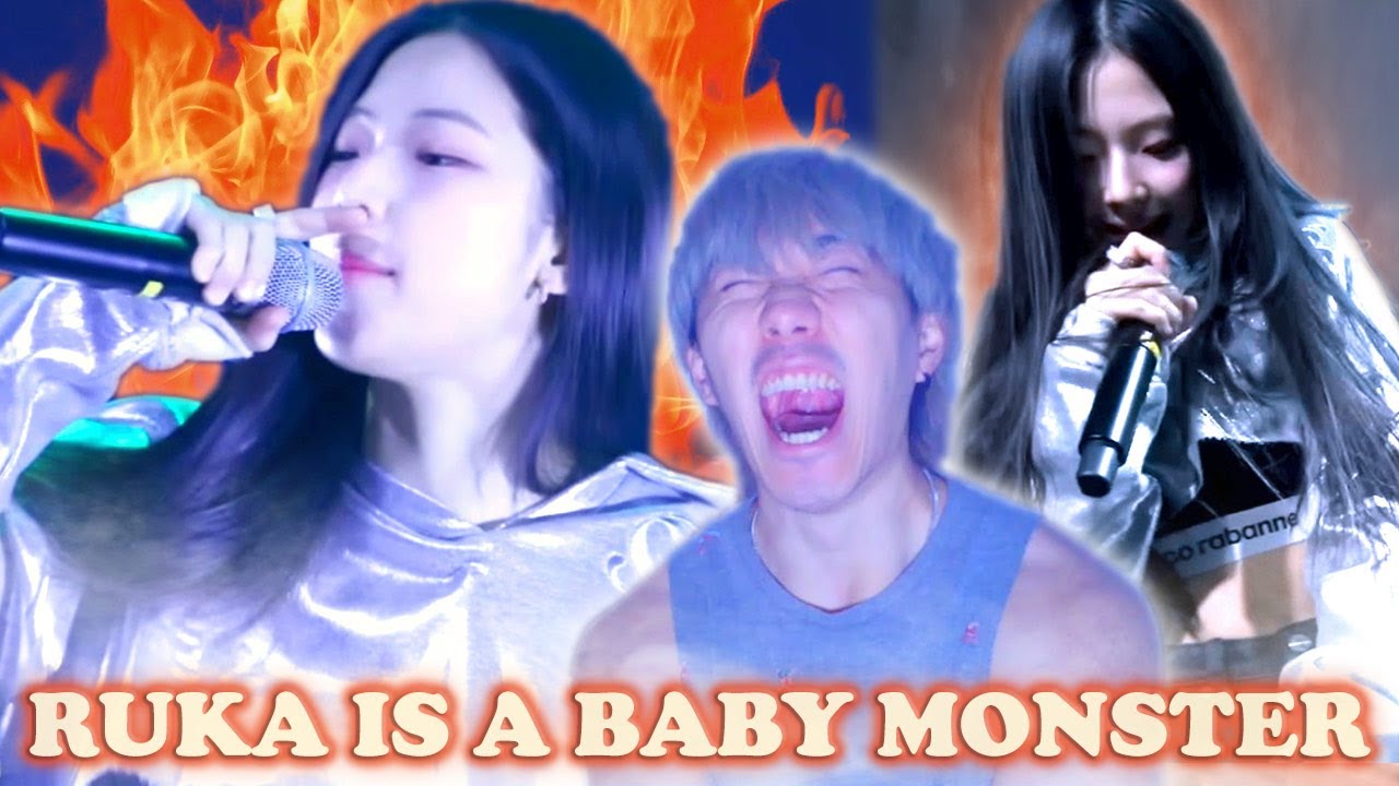 The ONLY BABYMONSTER Reaction From Me Cuz Ruka My Bias - RUKA 'Astronaut In The Ocean + 멘붕'