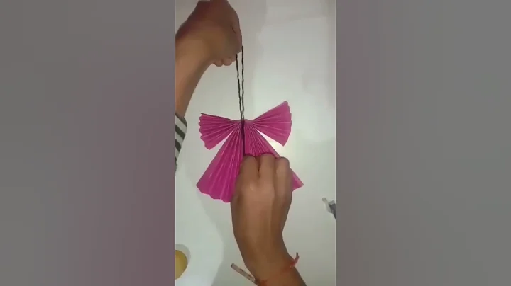 How To Make Christmas Paper Angel | Christmas Decor #shorts #youtubeshorts #viral #christmascraft