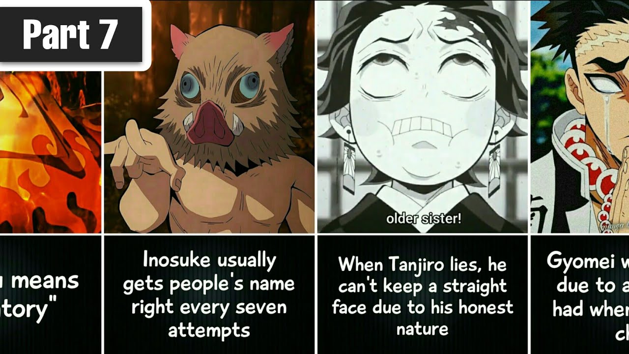 Part 7 Demon Slayer Facts/Trivias You Probably Didn't Know YouTube