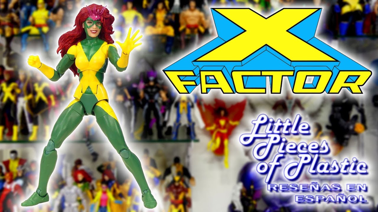Jean Grey X-Factor Marvel Legends Uncanny X-Men Retro Series Revisión Review Little Pieces Plastic