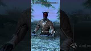 Meeting a friendly Daedra in Skyrim