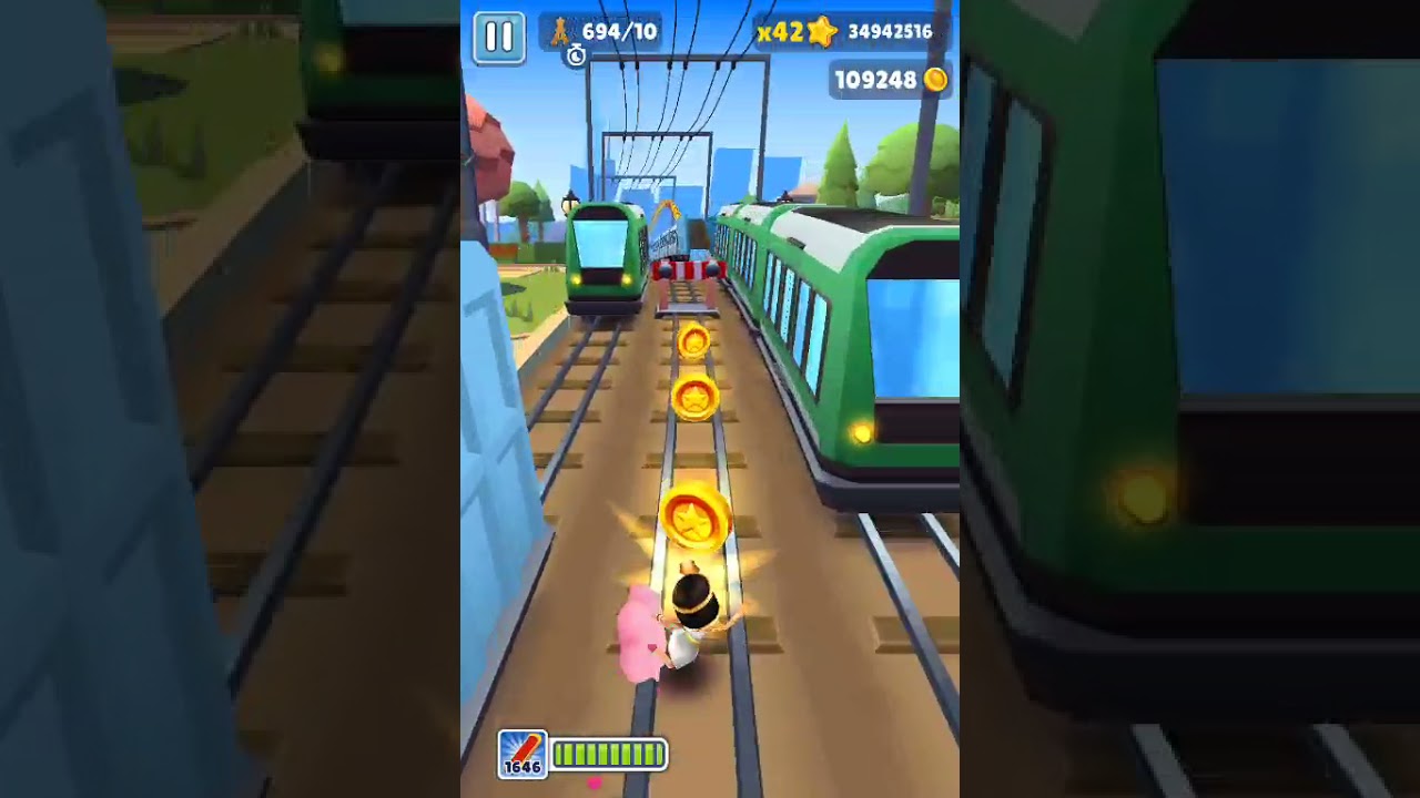 Subway Surfers Score Over 60 Millions Points
