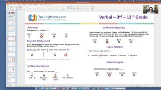 OLSAT Test Overview