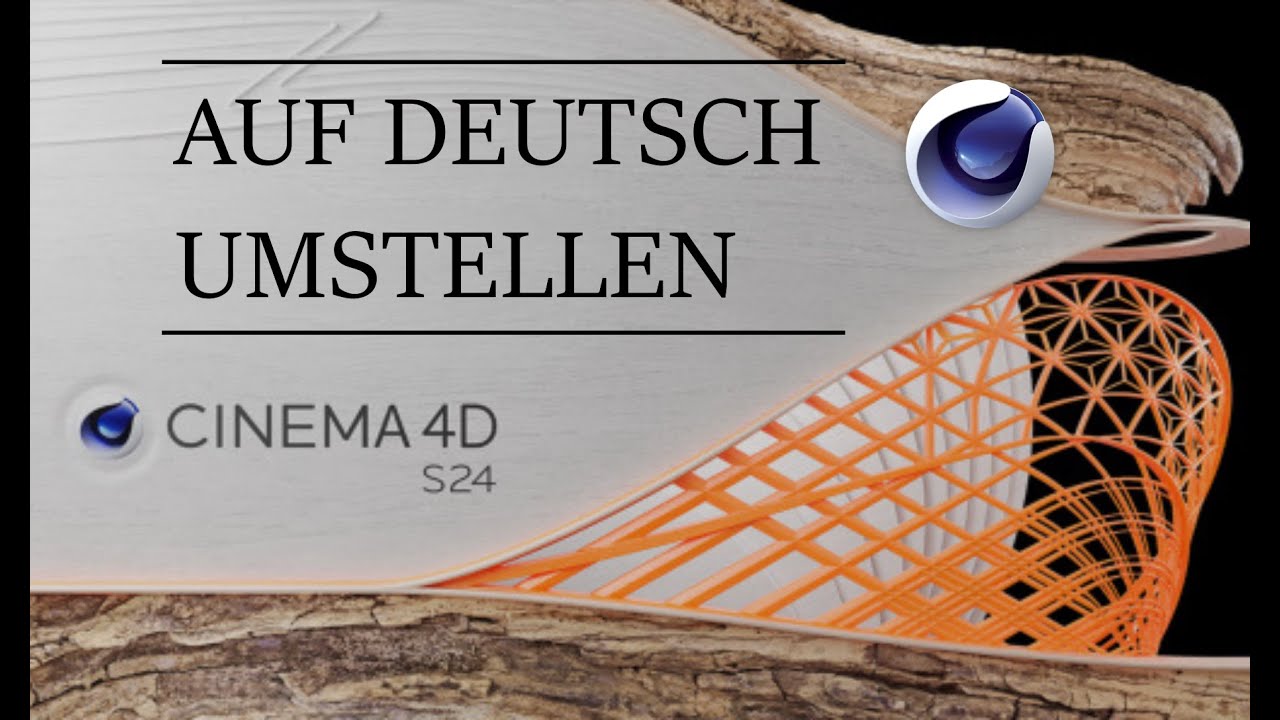 Cinema 4D auf Deutsch umstellen | Tutorial german - YouTube
