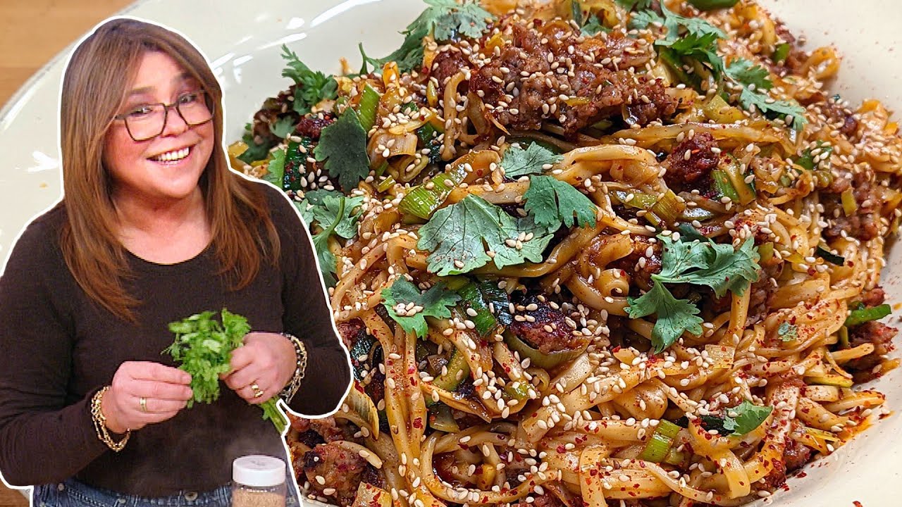 How to Make Korean-Style Noodles with Veggies and Spicy Sausage   MYOTO Recipe   Rachael Ray