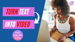 How to Convert Text Into Video - Fast & Free  - inVideo Tutorial