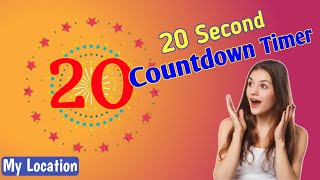 New Attractive Countdown Timer 20 Second Green Screen Uses Copyright Free For Your Video