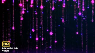 Valentine Day Glitter Background I Neon Light VJ Loops | Free Video Background #vj #loop #love screenshot 4