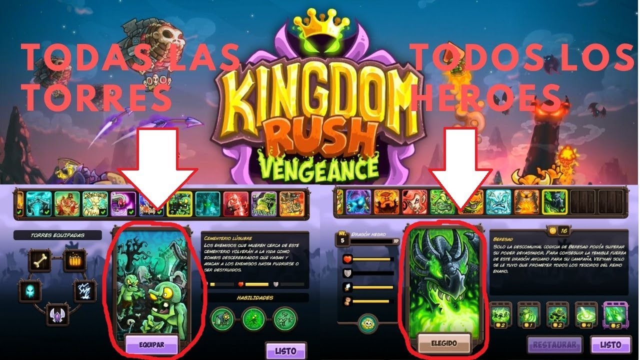 Mod Kingdom Rush Vengeance 1510 Hack Dinero Infinito