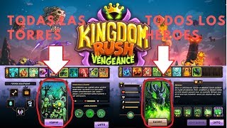 Descargar Kingdom Rush Vengeance Todos Los Heroes y Torres Desbloqueados Mega