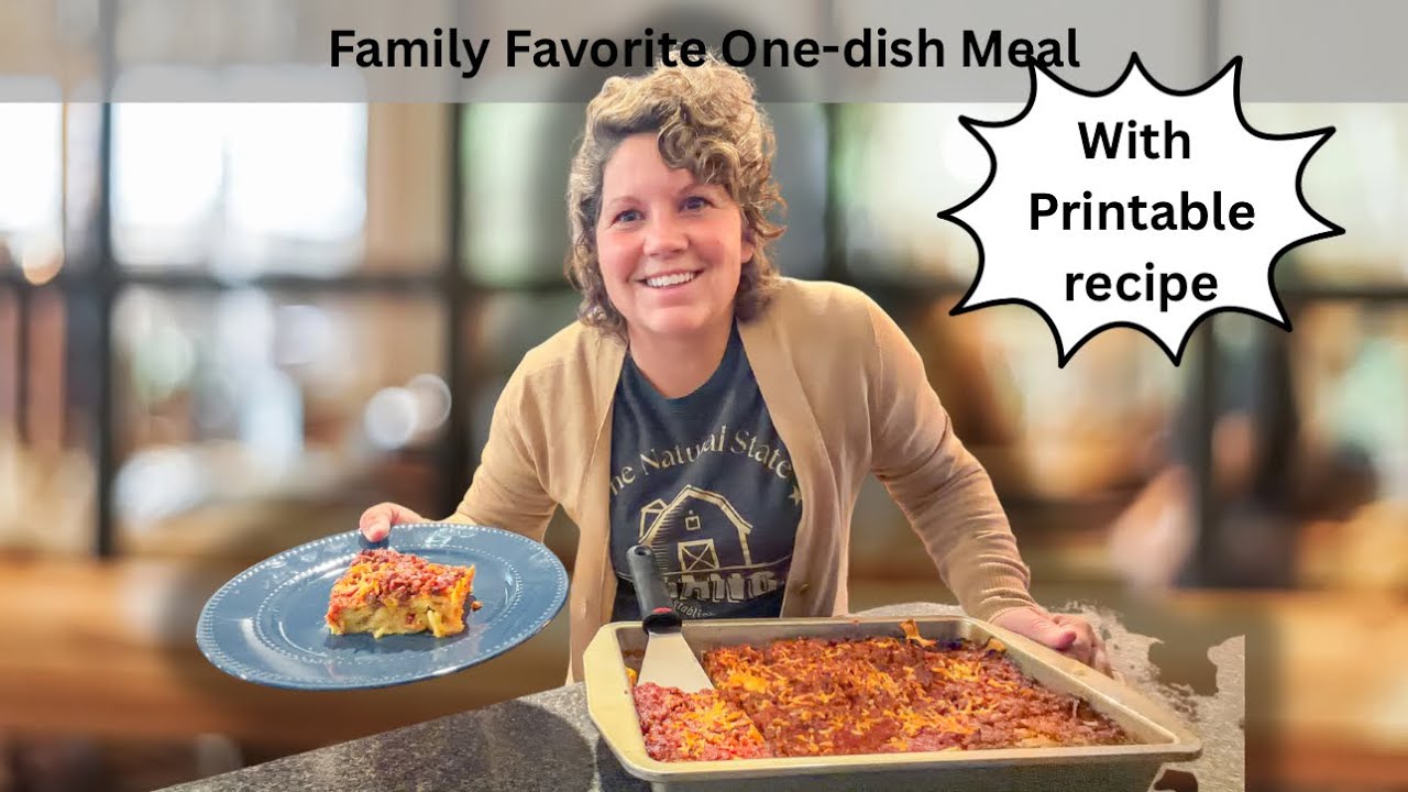 Family Favorite Spaghetti Dish with Recipe