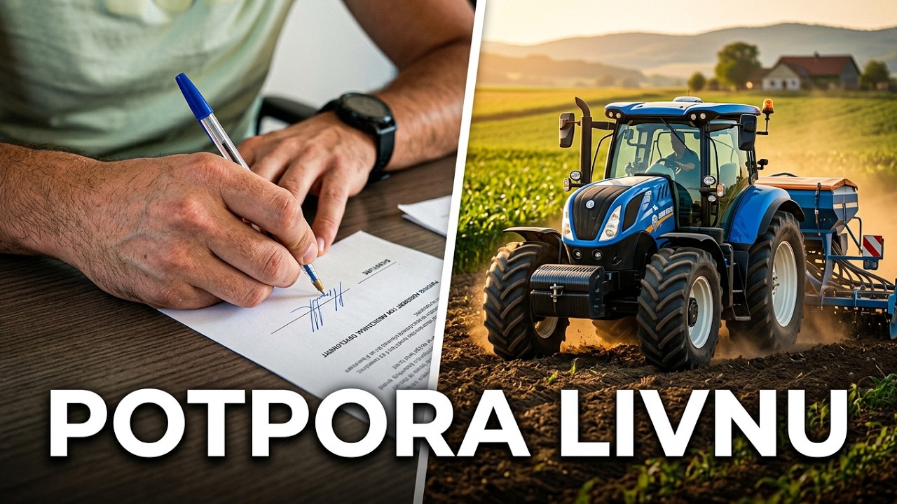 Grad Livno sa 19 livanjski poljoprivrednika potpisao ugovore o potpori vrijedne 145 tisuća maraka.